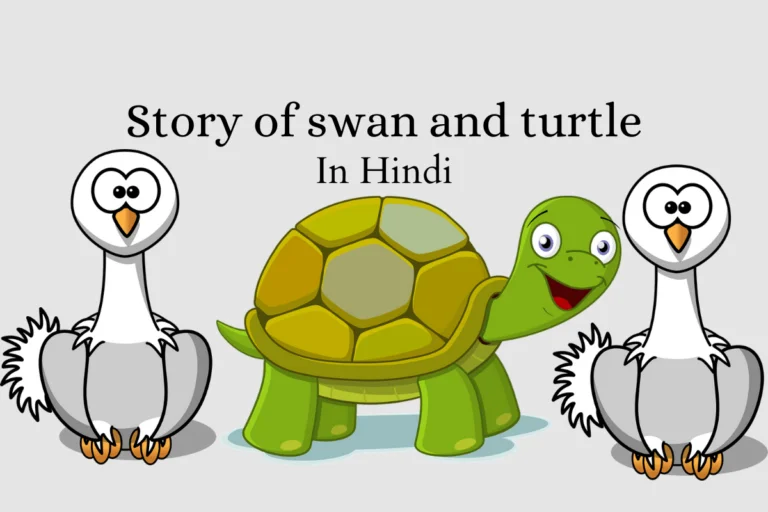 two swan and tortoise story in hindi